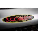 SPEEDPRO COBRA 3 D  Black-red-yellow Nameplate mit...
