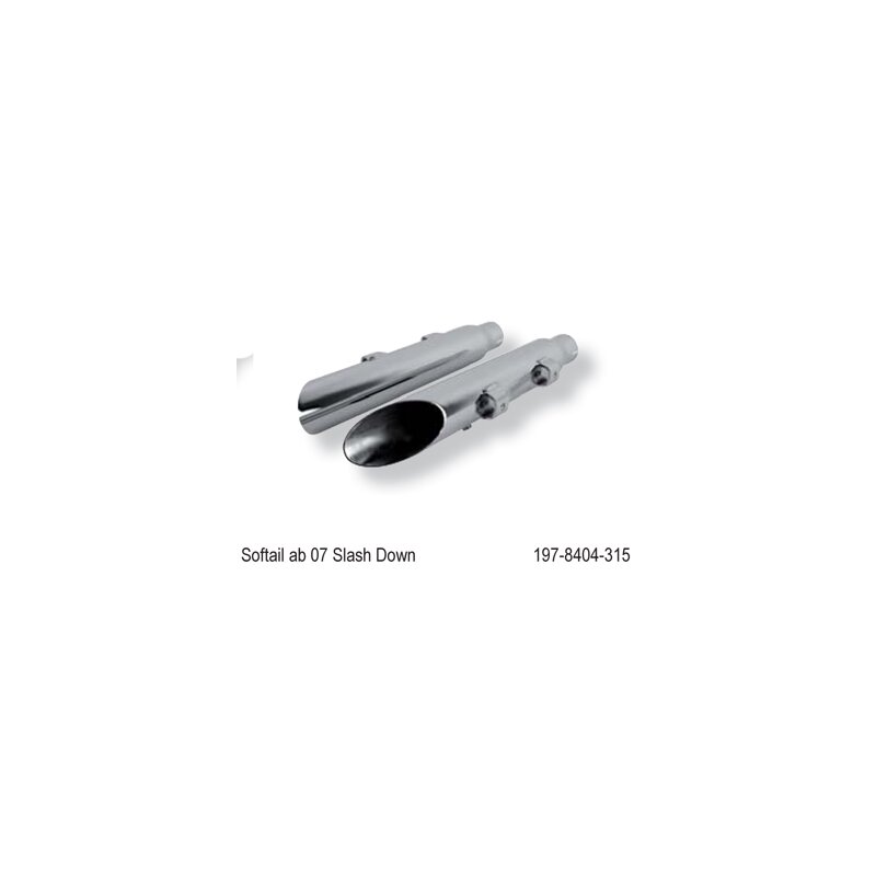 Eagle Sidewinder Sport 2in2 Slipon Slashdown Softail ab 2007-, 99,96 €