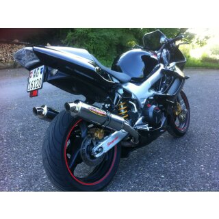 SPEEDPRO COBRA C5 Slip-on Dual Road Legal/EEC/ABE homologated Honda VTR  1000 F Firestorm - Superhawk 996