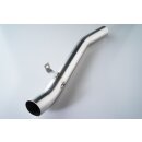 linkpipe Slipon High up, material/surface finish: stainless steel
