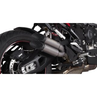 SPEEDPRO COBRA Ultraforce Ultrashort Titan Shadow Slip-on mit EG-ABE BMW S 1000 RR