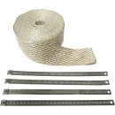 Hitzeschutzband Kit Natural 25 mm x 15 m (1" x 50)...