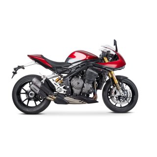 SPEEDPRO COBRA SPX Titanium Ceramik Series Slip-on mit EG-ABE Triumph Speed Triple 1200 RS/RR