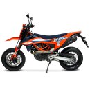SPEEDPRO COBRA GP2-RR Black Series Slip-on KTM 690 SMC R...