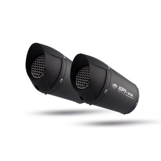 SPEEDPRO COBRA GP7-RR BlackSeries Slip-on Dual mit EG-ABE