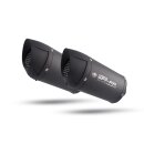SPEEDPRO COBRA GP7-RR BlackSeries Slip-on Dual mit EG-ABE