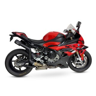 SPEEDPRO COBRA SPX BlackSeries Slip-on underseat dual RACE BMW S1000 RR