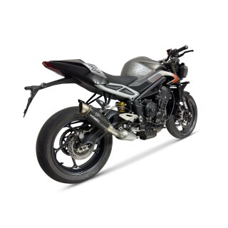 SPEEDPRO COBRA SP2 RACE 3in1 underengine Komplettanlage Triumph Street Triple 765 RS / R / S / Moto2 2023-