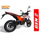 SPEEDPRO MGP S1R Shorty Slash Slip-on KTM 390...