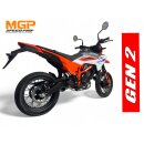 SPEEDPRO MGP S1R Shorty Slash Slip-on KTM 390 SMC-R