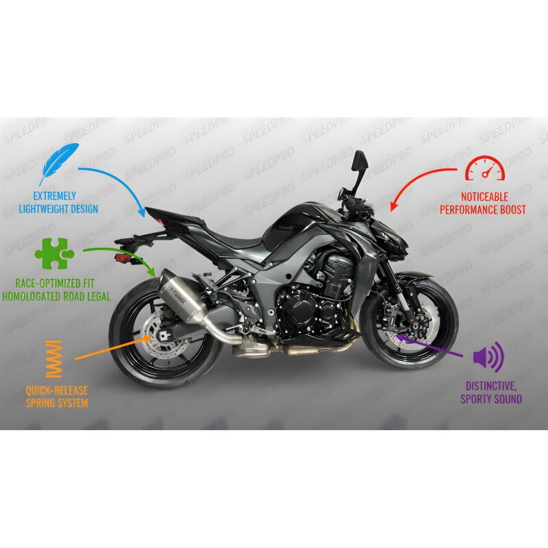 Kawasaki Ninja 1000 SX - Cobra exhaust - Premium Quality, 579,95 €