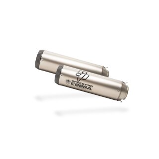 SP COBRA SPX Harley Davidson XR 1200 / X Slip-on mit EG-ABE